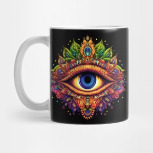 Evil Eye Mandala Vibe Mug